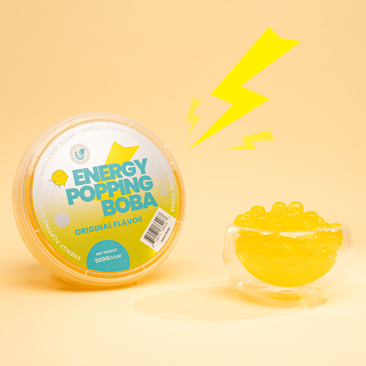 Popping Boba Variety Set: Original,Orange, Blackcurrant