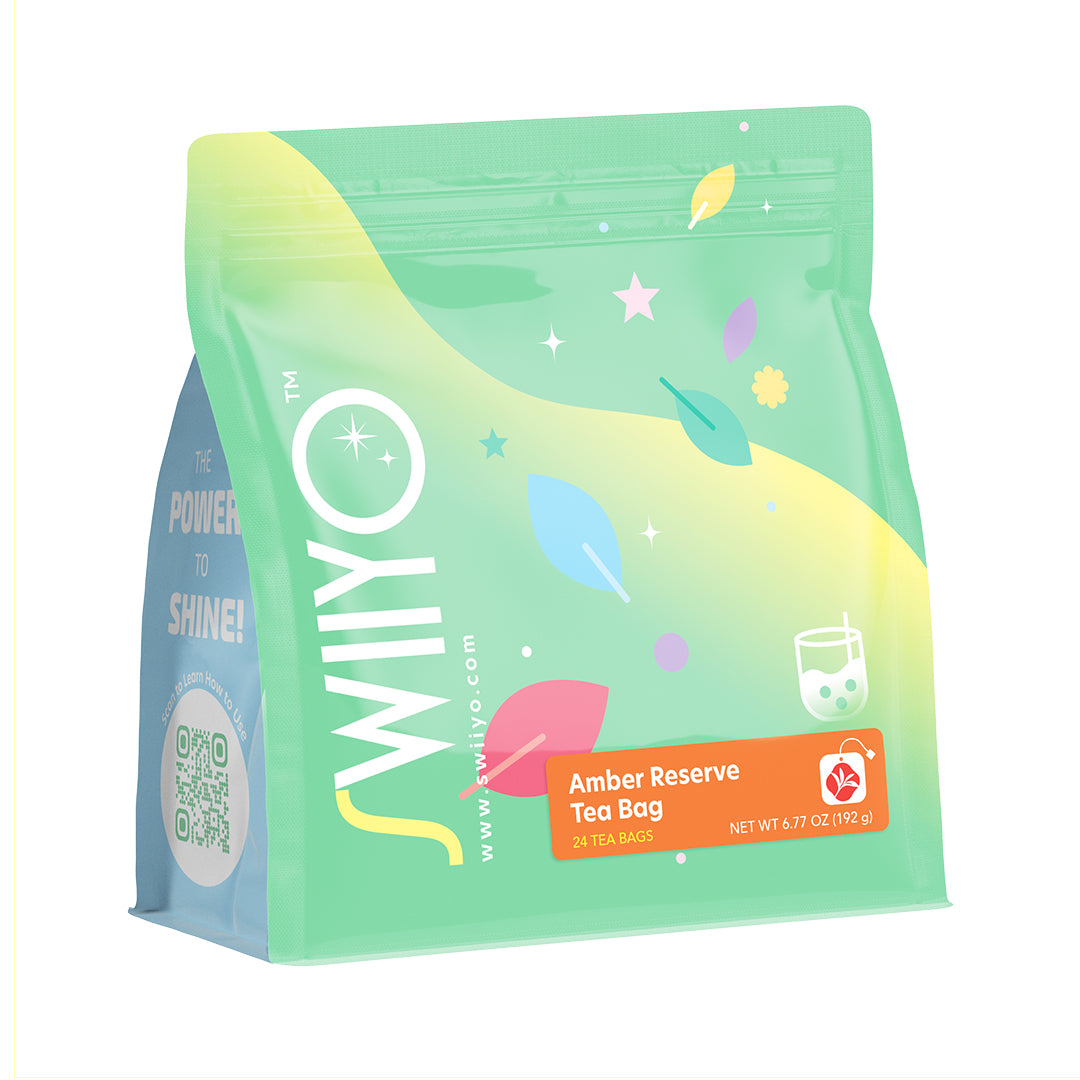 Hojas de té rojo Pu Erh Swiiyo