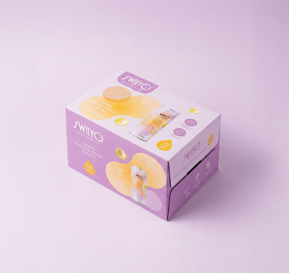 Swiiyo Aura Beauty Sparkling Water – Grape Passion Fruit