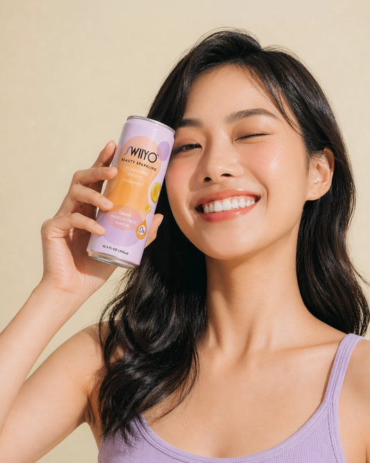 Swiiyo Aura Beauty Sparkling Water – Grape Passion Fruit